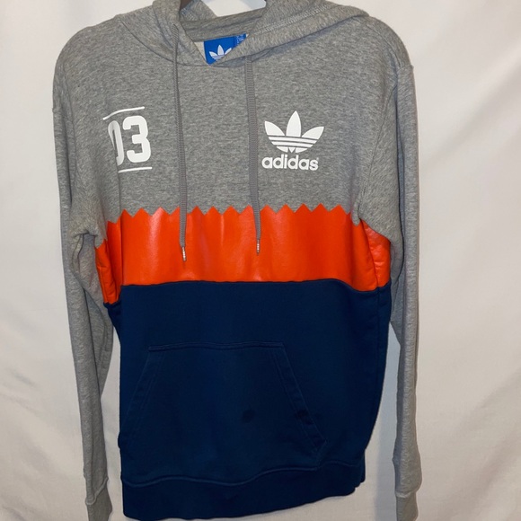 adidas orange sweater